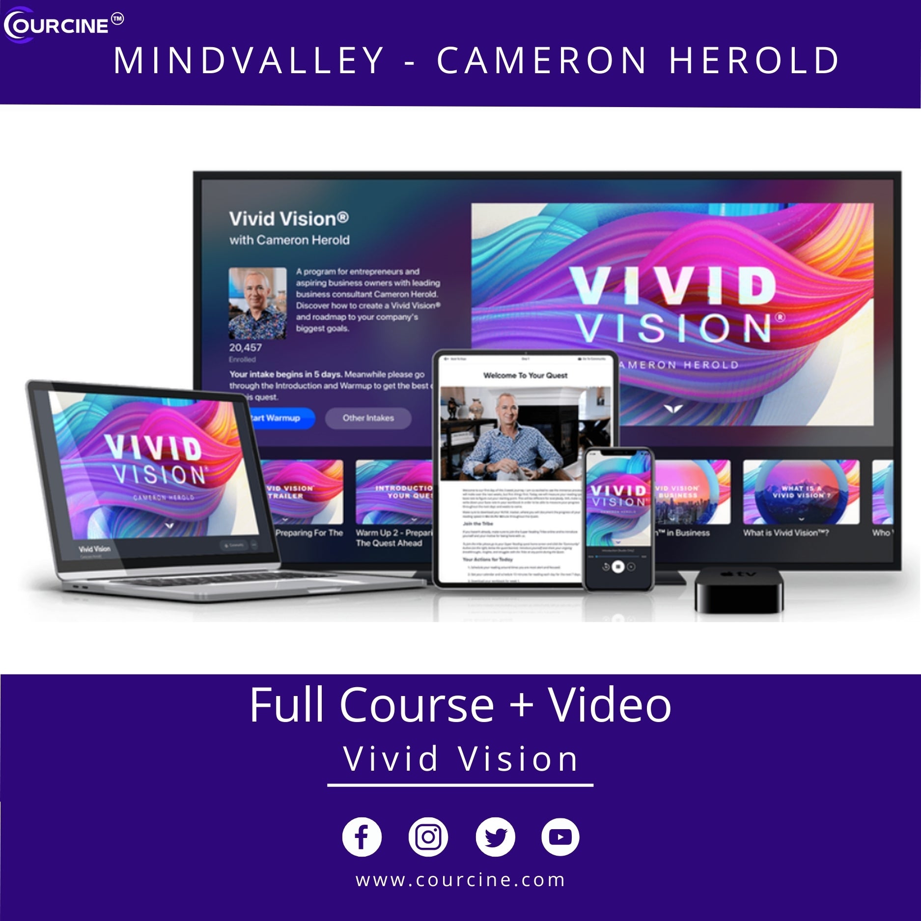 MindValley – Cameron Herold – Vivid Vision Online Course Drive link