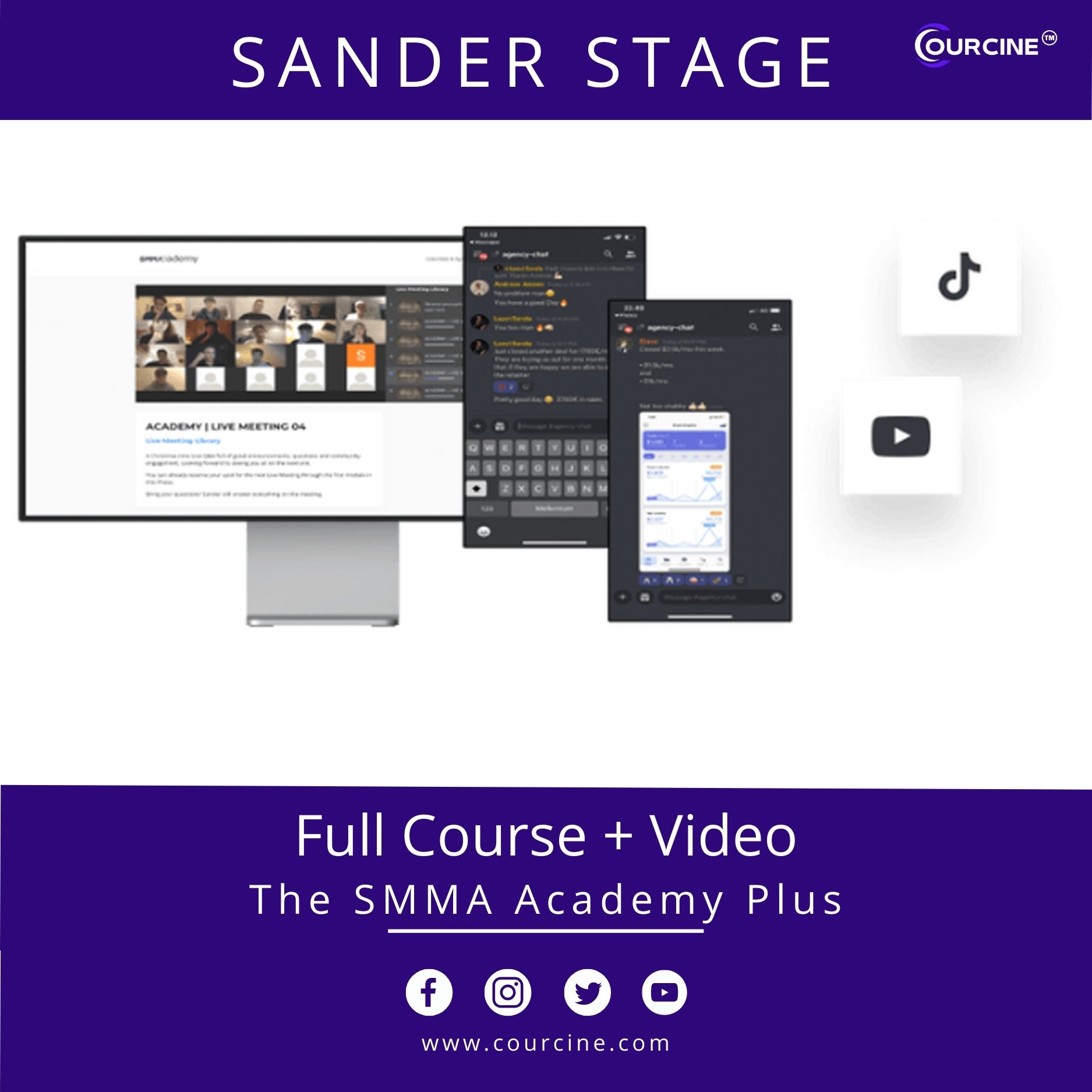Sander Stage – The SMMA Academy Plus Online Course Bundle Drive link