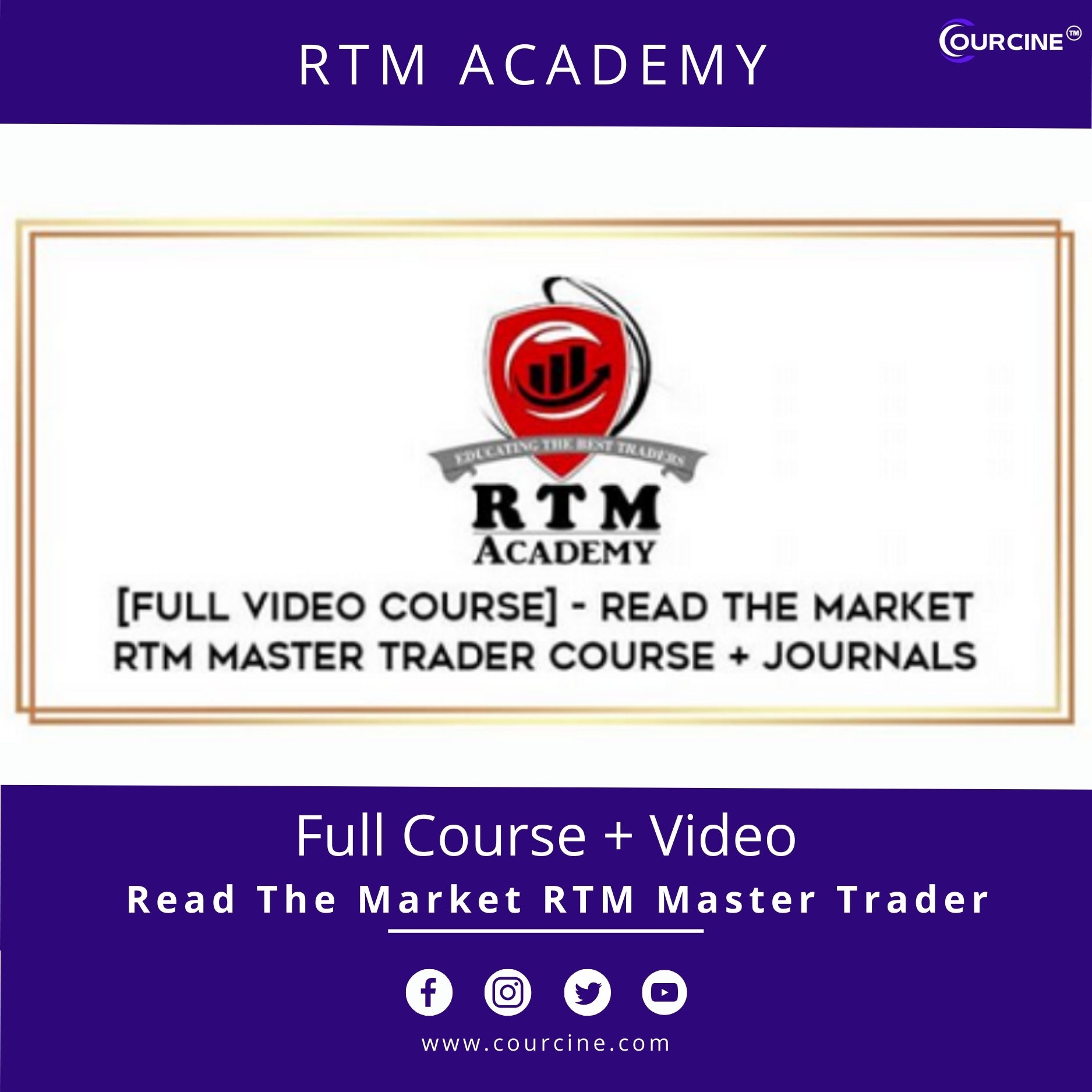 Read The Market RTM Master Trader Course + Journals