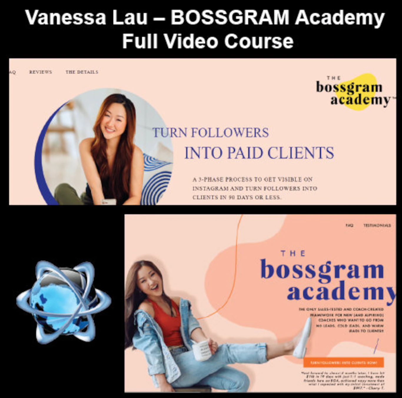 Vanessa Lau – BOSSGRAM Academy COMPLETE free course