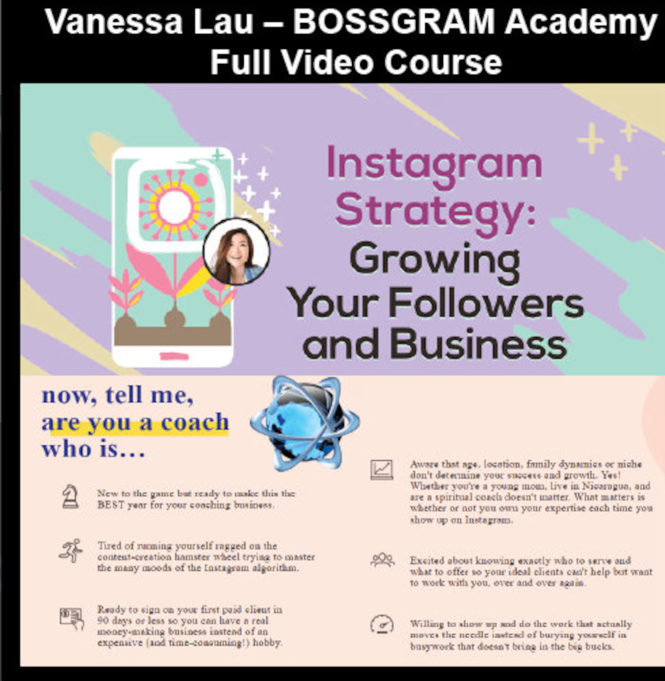 Vanessa Lau – BOSSGRAM Academy COMPLETE free course