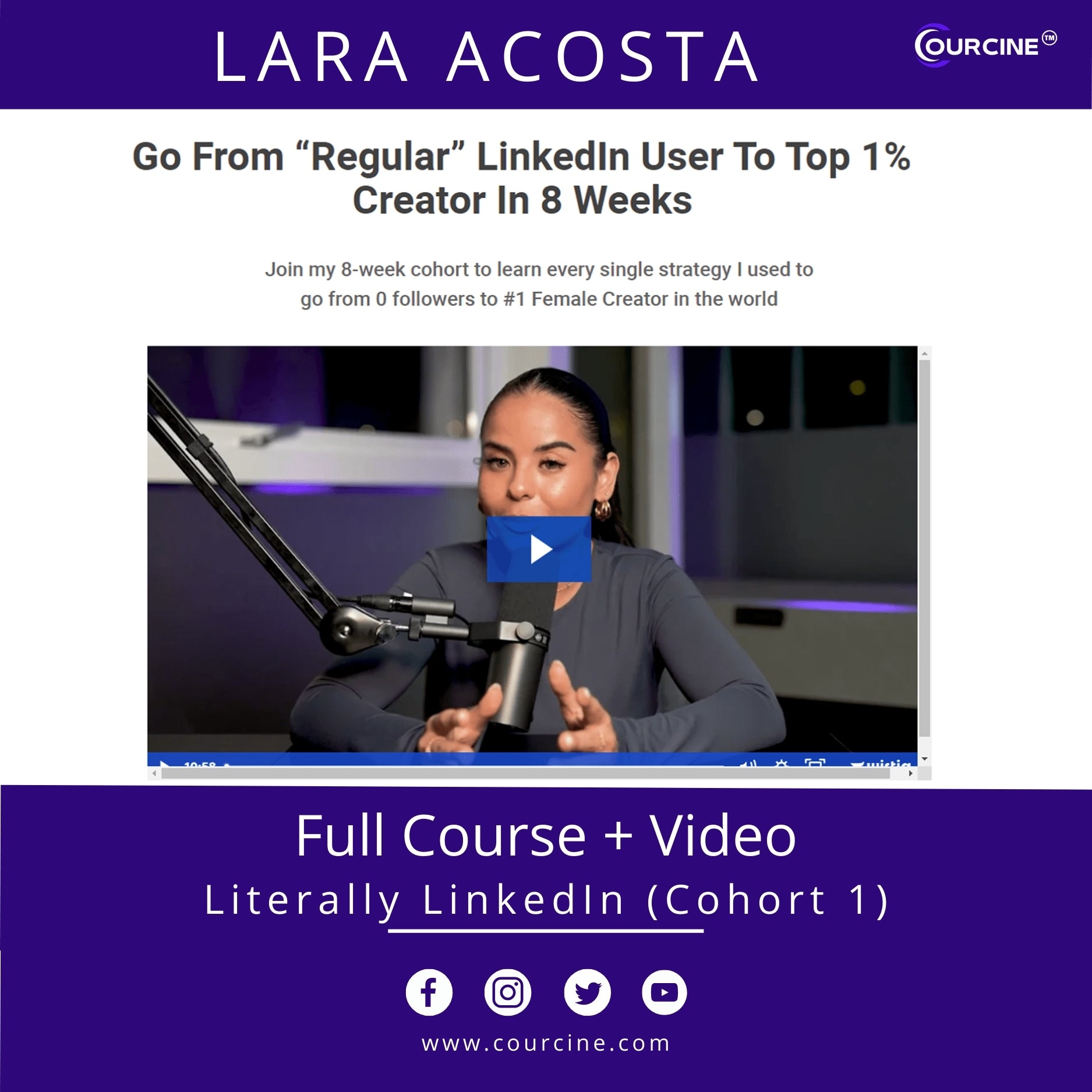 Lara Acosta – Literally LinkedIn (Cohort 1) Online Course  Drive link