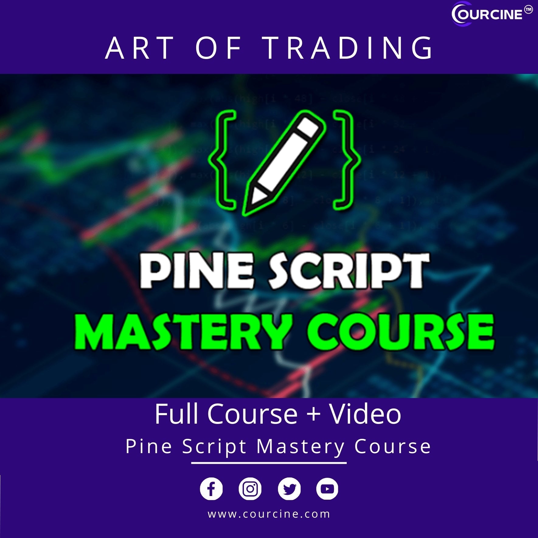 Art of Trading – Pine Script Mastery Course【2023】{FULL COURSE + VIDEO} – ALL COURSES Lifetime Updates - Courcine