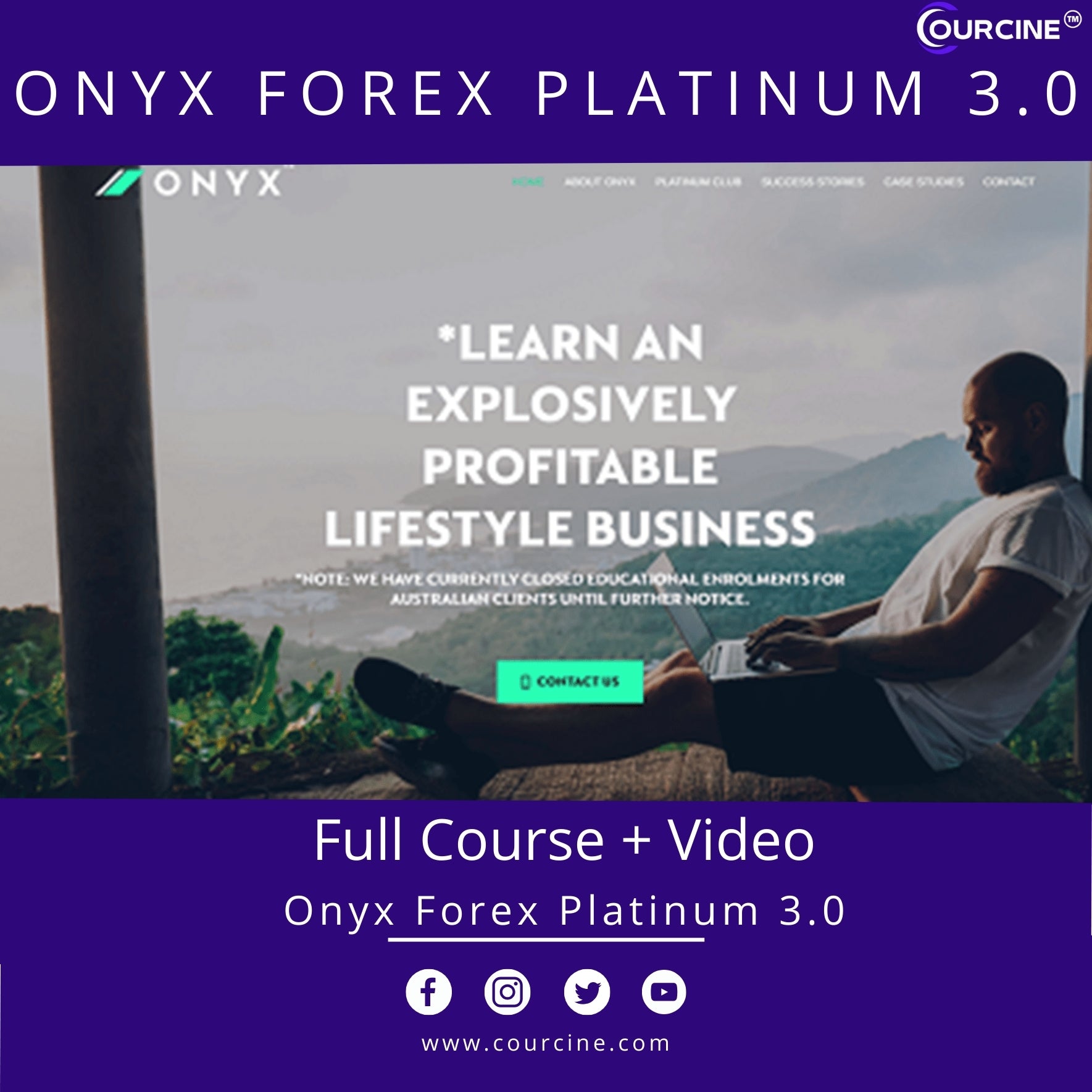 Onyx Forex Platinum 3.0【2023】{FULL COURSE + VIDEO} – ALL COURSES Lifetime Updates - Courcine
