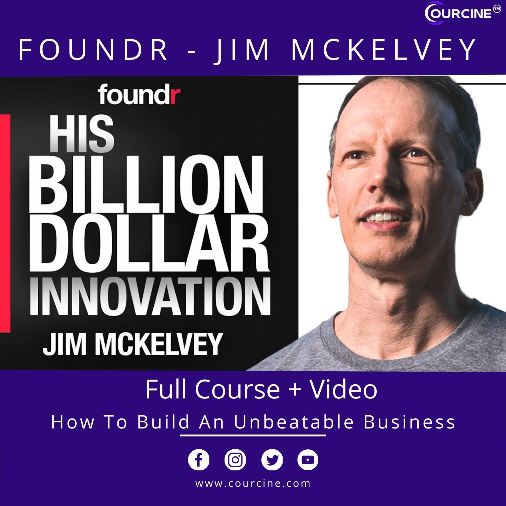 oundr – Jim McKelvey – How To Build An Unbeatable Business【2023】{FULL COURSE + VIDEO} – ALL COURSES Lifetime Updates - Courcine