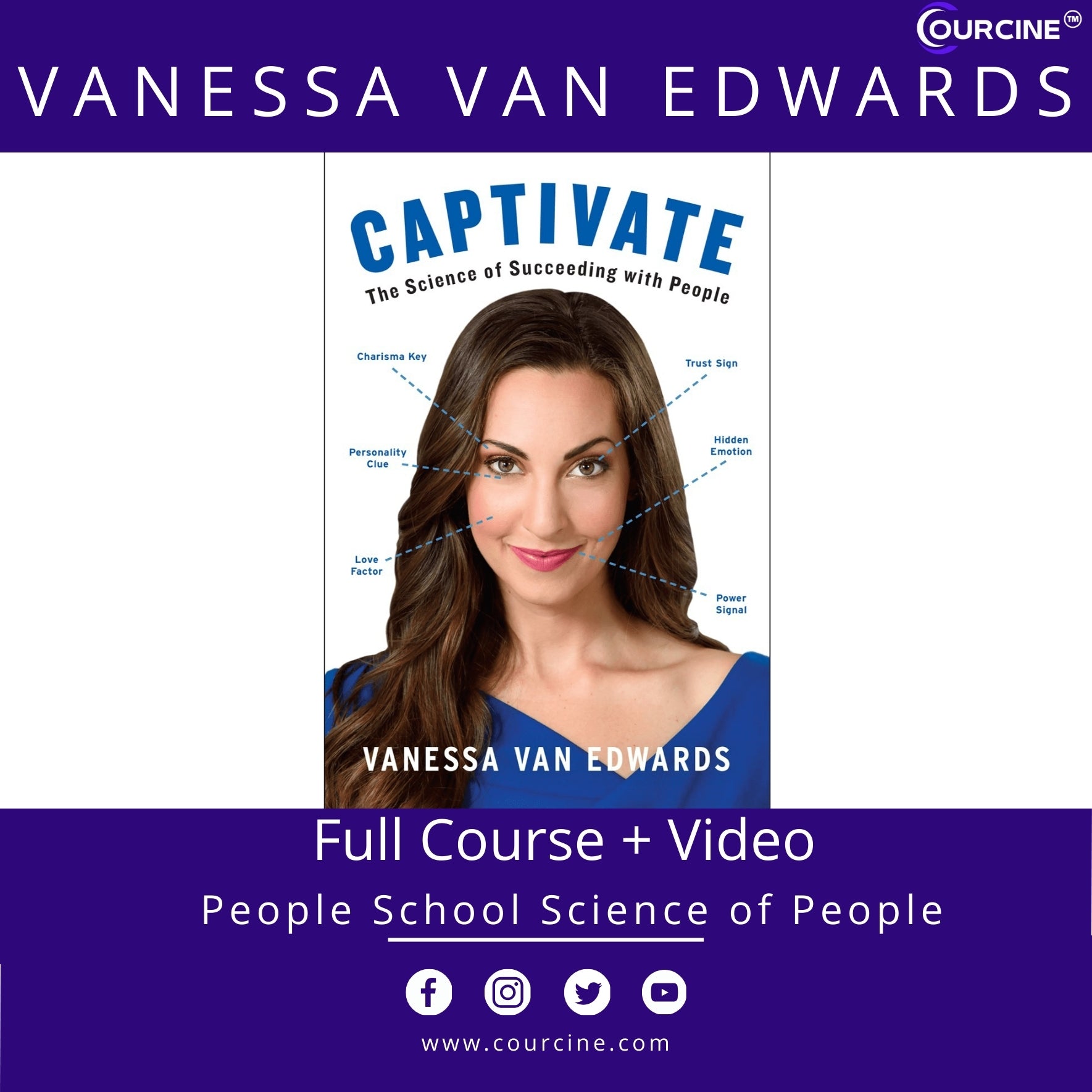 Vanessa Van Edwards – People School Science of People【2023】{FULL COURSE + VIDEO} – ALL COURSES Lifetime Updates - Courcine